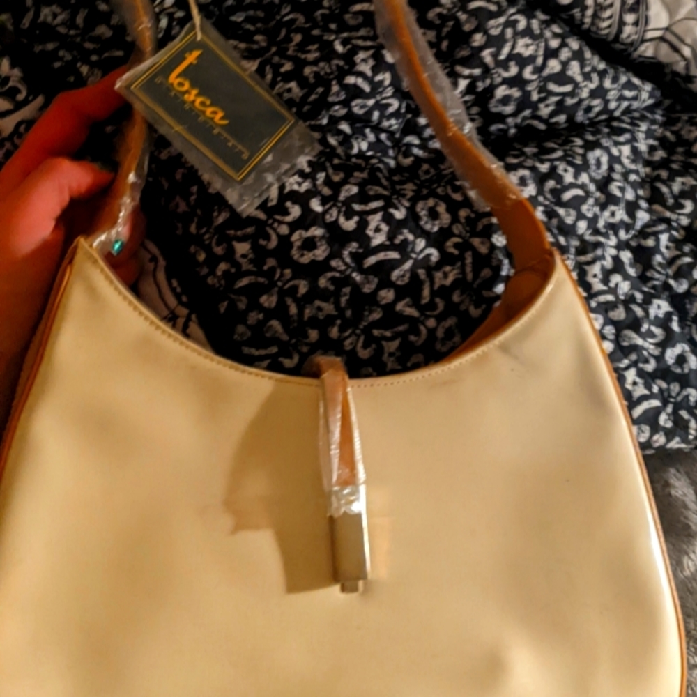 Tosca Cream/Tan Small Handbag- New With Tags